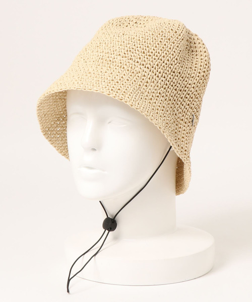 SANSeLF(サンセルフ)の「【SANSeLF】straw bucket hat sana21(ハット・レディース・ブラック/グリーン/ライトベージュ・FREE)」の22枚目の写真