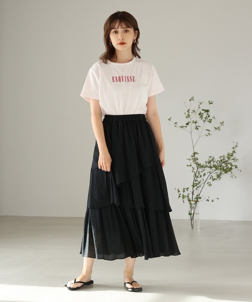 one after another NICE CLAUP（ワンアフターアナザーナイスクラップ）の「フェイクレザートングサンダル（サンダル・レディース・ブラック/アイボリー・SMALL/MEDIUM/LARGE）」の3枚目の写真