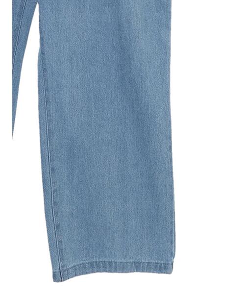 Sugar spoon（シュガースプーン）の「・SUGAR SPOON デニムサロペットパンツ＊（サロペット/オーバーオール・レディース・ブラック/インディゴブルー/ライトインディゴブルー・FREE）」の16枚目の写真