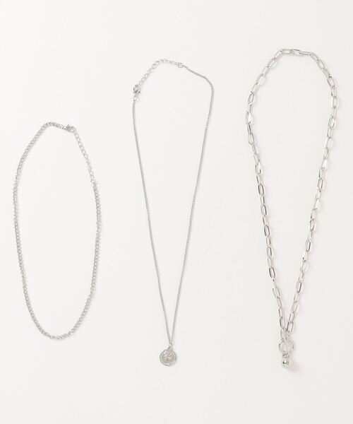 SILVER BULLET（シルバーバレット）の「『SBLT』ユニセックス 多デザインネックレス（ネックレス・レディース・その他9/その他20/その他5/その他2/その他6/その他16/その他12/その他26/その他30/その他32/A/B/C/D/その他3/その他14/E/その他22/その他8/P/その他7/その他24/その他11/S/その他25/Y/シルバー系その他4/Q/シルバー系その他7/ゴールド系その他・FREE）」の3枚目の写真