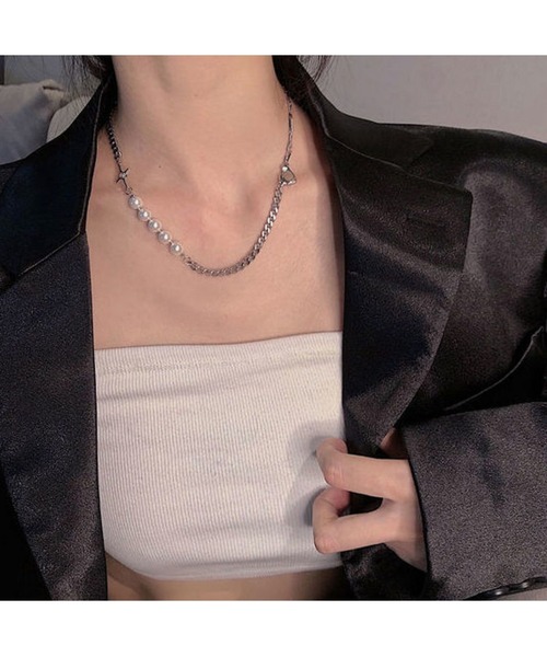 SILVER BULLET（シルバーバレット）の「『SBLT』ユニセックス 多デザインネックレス（ネックレス・レディース・その他9/その他20/その他5/その他2/その他6/その他16/その他12/その他26/その他30/その他32/A/B/C/D/その他3/その他14/E/その他22/その他8/P/その他7/その他24/その他11/S/その他25/Y/シルバー系その他4/Q/シルバー系その他7/ゴールド系その他・FREE）」の19枚目の写真