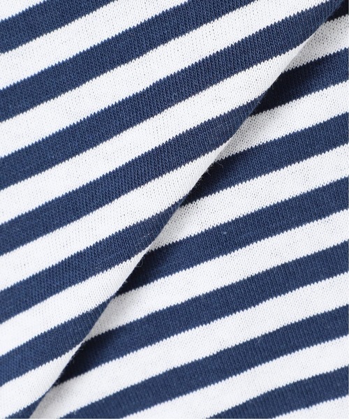 SLOBE IENA（スローブイエナ）の「【LE MINOR/ルミノア】SLOBE別注ボーダーカットソー【洗濯機洗い可】◆（Tシャツ/カットソー・レディース・ブラック/ネイビー/レッド・FREE）」の20枚目の写真