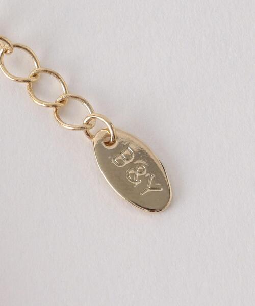 BEAUTY&YOUTH UNITED ARROWS(ビューティーアンドユースユナイテッドアローズ)の「BY スパンコール カラーコンビ ネックレス◆(ネックレス・レディース・オレンジ/ターコイズブルー・FREE)」の6枚目の写真