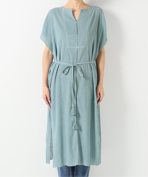 セール】IENA LA BOUCLE コットンクレープ ロングプルオーバー