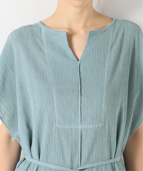 IENA LA BOUCLE(イエナラブークル)の「IENA LA BOUCLE コットンクレープ ロングプルオーバー◆(Tシャツ/カットソー・レディース・ブラック/ブルー・FREE)」の11枚目の写真