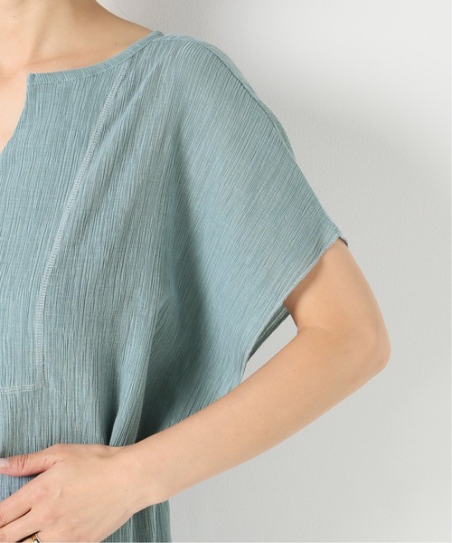 IENA LA BOUCLE バックリボンプルオーバー グリーン IENA - IENA LA BOUCLE バックリボン プルオーバーの通販 by