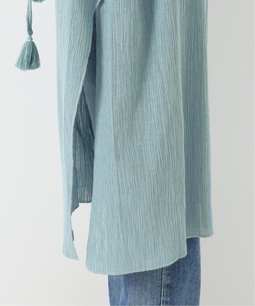 セール】IENA LA BOUCLE コットンクレープ ロングプルオーバー