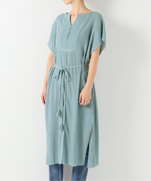 IENA LA BOUCLE(イエナラブークル)の「IENA LA BOUCLE コットンクレープ ロングプルオーバー◆(Tシャツ/カットソー・レディース・ブラック/ブルー・FREE)」の21枚目の写真