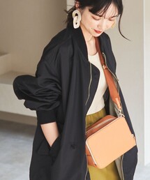 ボックスワイドショルダーバッグ