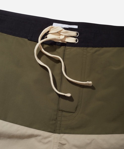 Saturdays NYC(サタデーズ ニューヨークシティ )の「Ennis Boardshort(水着・メンズ・ブラック/オリーブ・34/32/30/31/33/28/29)」の5枚目の写真