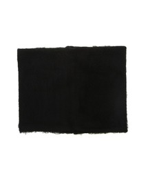 GOLD / ゴールド：SILK BRUSHED KNIT NECK WARMER：21B-GL02682[MUS]