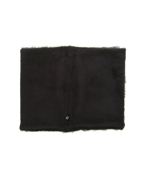 GOLD（ゴールド）の「GOLD / ゴールド：SILK BRUSHED KNIT NECK WARMER：21B-GL02682[MUS]（ネックウォーマー/スヌード・メンズ・ブラック/チャコールグレー・FREE）」の7枚目の写真