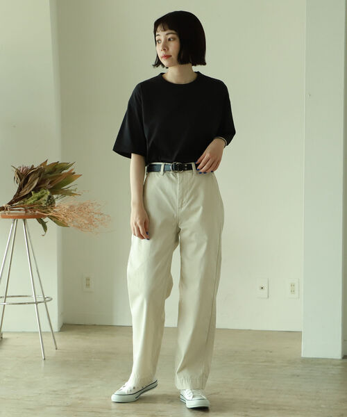 BEAMS LIGHTS（ビームスライツ）の「BEAMS LIGHTS / コットン チノパンツ（チノパンツ・メンズ・アイボリー/ベージュ系その他・1/2/0/4/3）」の9枚目の写真