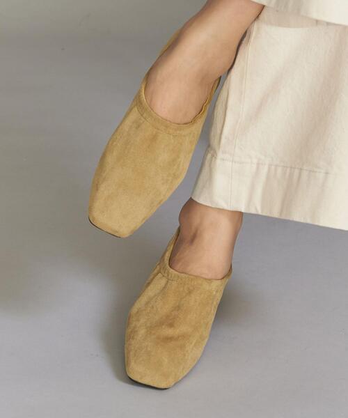 BEAUTY&YOUTH UNITED ARROWS(ビューティーアンドユースユナイテッドアローズ)の「BY ギャザーフラット シューズ◆(その他シューズ・レディース・ブラック/ライム・38/36/37/35h/36h/37h)」の11枚目の写真