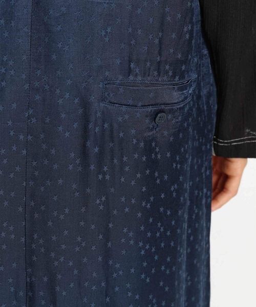 niko and...（ニコアンド）の「[MODE NORM CORE]テロテロスタージャカードマキシジャンスカ（ジャンパースカート・レディース・ブラック/グリーン/ダークブルー・MEDIUM/LARGE）」の20枚目の写真