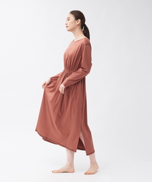 qualite | 【WEB・一部店舗限定】ハイポイントギャザーワンピース(ワンピース)