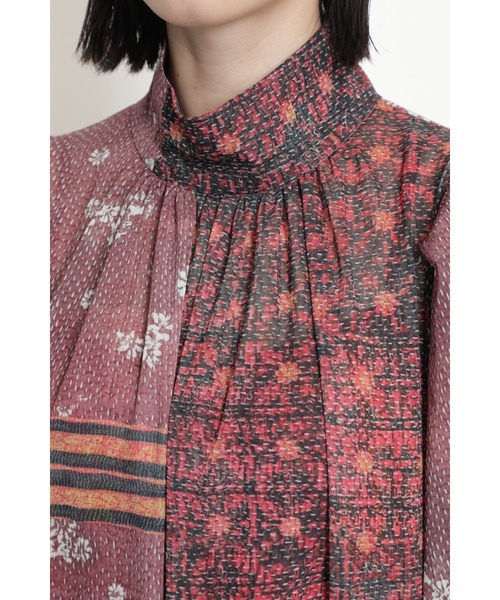 ROSE BUD(ローズバッド)の「キルトプリントワンピース(ワンピース・レディース・ブラック/レッド・ONE SIZE)」の7枚目の写真