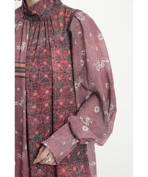 ROSE BUD(ローズバッド)の「キルトプリントワンピース(ワンピース・レディース・ブラック/レッド・ONE SIZE)」の13枚目の写真