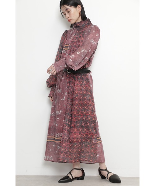 ROSE BUD(ローズバッド)の「キルトプリントワンピース(ワンピース・レディース・ブラック/レッド・ONE SIZE)」の17枚目の写真