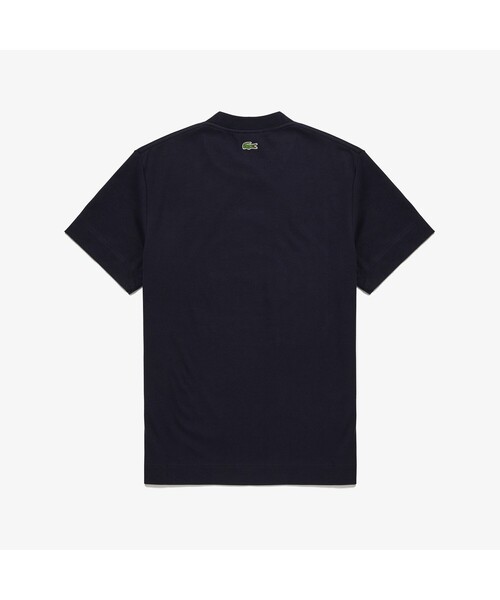LACOSTE(ラコステ)の「オーガニックコットン3DプリントクルーネックTシャツ(Tシャツ/カットソー・メンズ・ブラック/イエロー/ホワイト/ライトピンク/スカイブルー・L/XS/S/M)」の6枚目の写真