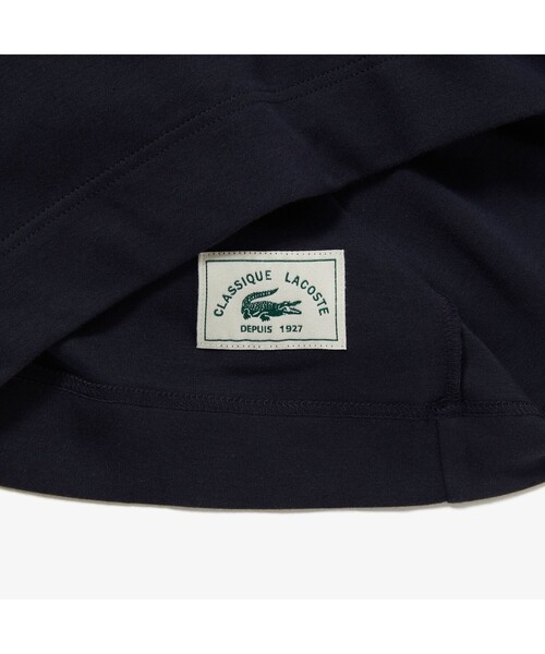LACOSTE(ラコステ)の「オーガニックコットン3DプリントクルーネックTシャツ(Tシャツ/カットソー・メンズ・ブラック/イエロー/ホワイト/ライトピンク/スカイブルー・L/XS/S/M)」の10枚目の写真