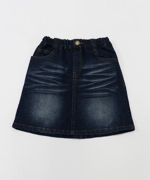 RUGGEDWORKS（ラゲッドワークス）の「《セットアップ可能》　デニムトスカート（デニムスカート・キッズ・サックスブルー/ブルー・90/100/110/120/130/140/150）」の14枚目の写真