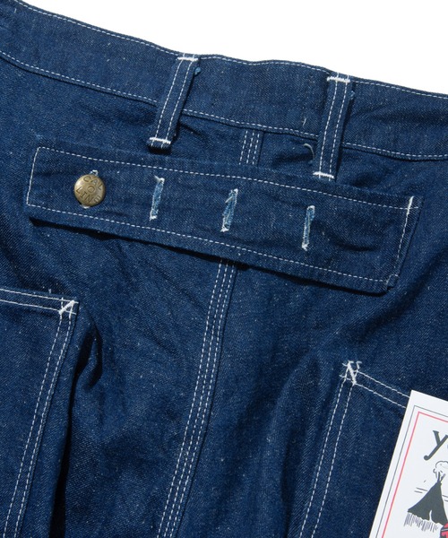 CAL O LINE（キャルオーライン）の「CAL O LINE BARREL PAINTER PANTS (キャロライン バレルペインターパンツ)(ブルー)(Men's)(CL162-034)（デニムパンツ・メンズ・ブルー・M/L）」の10枚目の写真