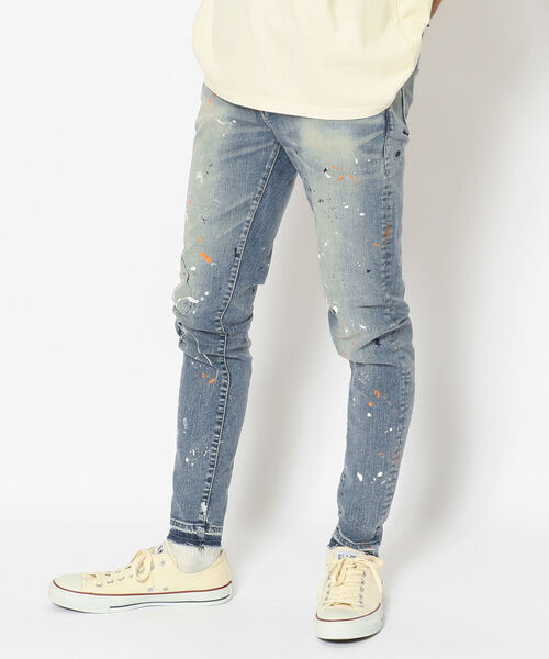 surt(サート)の「SURT (サート)VINTAGE PENKI DENIM/ヴィンテージペンキデニム(デニムパンツ・メンズ・インディゴブルー・SMALL/X-SMALL/MEDIUM/LARGE)」の1枚目の写真