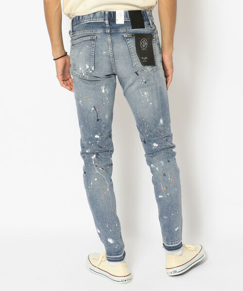 surt(サート)の「SURT (サート)VINTAGE PENKI DENIM/ヴィンテージペンキデニム(デニムパンツ・メンズ・インディゴブルー・SMALL/X-SMALL/MEDIUM/LARGE)」の4枚目の写真