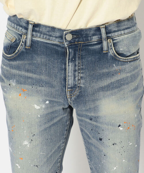 surt(サート)の「SURT (サート)VINTAGE PENKI DENIM/ヴィンテージペンキデニム(デニムパンツ・メンズ・インディゴブルー・SMALL/X-SMALL/MEDIUM/LARGE)」の3枚目の写真