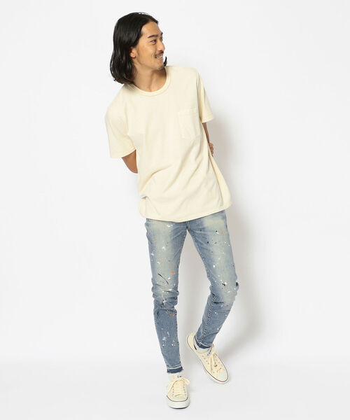 surt(サート)の「SURT (サート)VINTAGE PENKI DENIM/ヴィンテージペンキデニム(デニムパンツ・メンズ・インディゴブルー・SMALL/X-SMALL/MEDIUM/LARGE)」の11枚目の写真