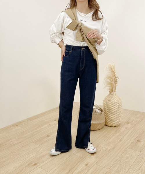 apres jour clair（アプレジュールクレア）の「【apres jour clair】チビロゴロンT【ZOZOTOWN限定アイテム】（Tシャツ/カットソー・レディース・オフホワイト/アイボリー・X-LARGE/フリー）」の18枚目の写真