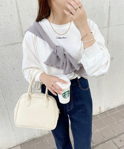 apres jour clair（アプレジュールクレア）の「【apres jour clair】チビロゴロンT【ZOZOTOWN限定アイテム】（Tシャツ/カットソー・レディース・オフホワイト/アイボリー・X-LARGE/フリー）」の21枚目の写真