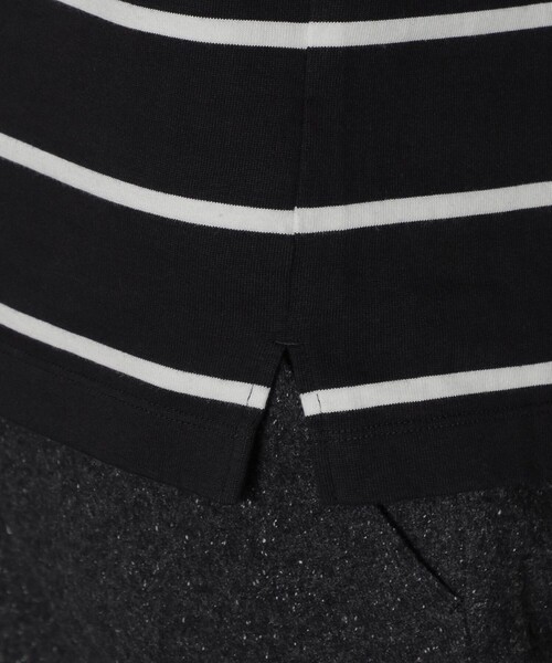 MACKINTOSH LONDON（マッキントッシュ ロンドン）の「ラガーボーダーポロシャツ（ポロシャツ・メンズ・ブラック・LL/M/L）」の8枚目の写真