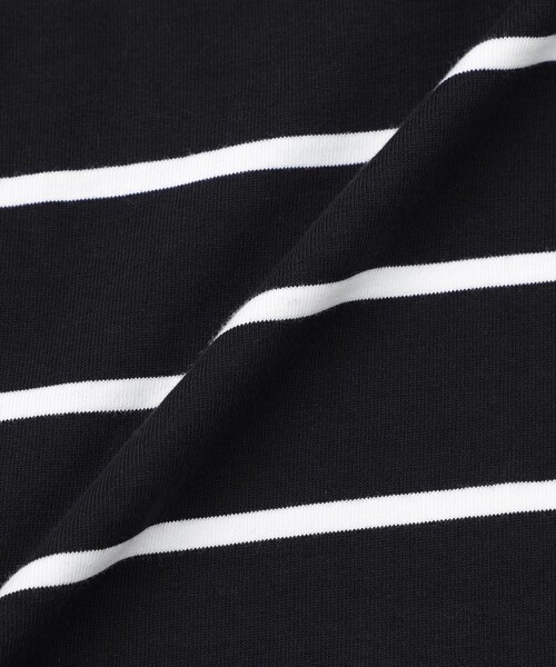 MACKINTOSH LONDON（マッキントッシュ ロンドン）の「ラガーボーダーポロシャツ（ポロシャツ・メンズ・ブラック・LL/M/L）」の9枚目の写真