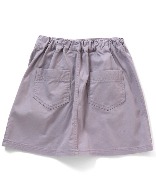 algy(アルジー)の「/フリルスリット風切替スカート(スカート・キッズ・ブラック/ブラウン/カーキ/ラベンダー・XX-SMALL/X-SMALL/SMALL/MEDIUM)」の8枚目の写真