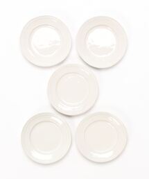 salle de bal（サルデバル）の「【 La reine / ラ・レーヌ 】　ラウンドプレートS　5枚セット  plate S 079002 DII（食器）」