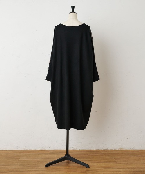 BEARDSLEY(ビアズリー)の「Houseworkマルワンピース(ワンピース・レディース・ブラック/アイボリー・FREE)」の6枚目の写真