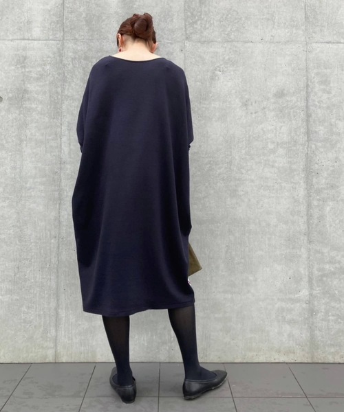 BEARDSLEY(ビアズリー)の「Houseworkマルワンピース(ワンピース・レディース・ブラック/アイボリー・FREE)」の12枚目の写真