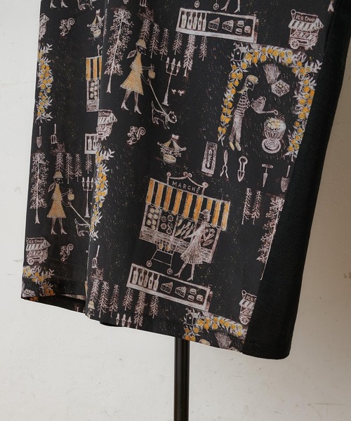 BEARDSLEY(ビアズリー)の「Houseworkマルワンピース(ワンピース・レディース・ブラック/アイボリー・FREE)」の17枚目の写真