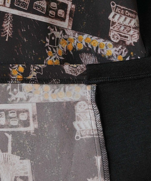 BEARDSLEY(ビアズリー)の「Houseworkマルワンピース(ワンピース・レディース・ブラック/アイボリー・FREE)」の19枚目の写真