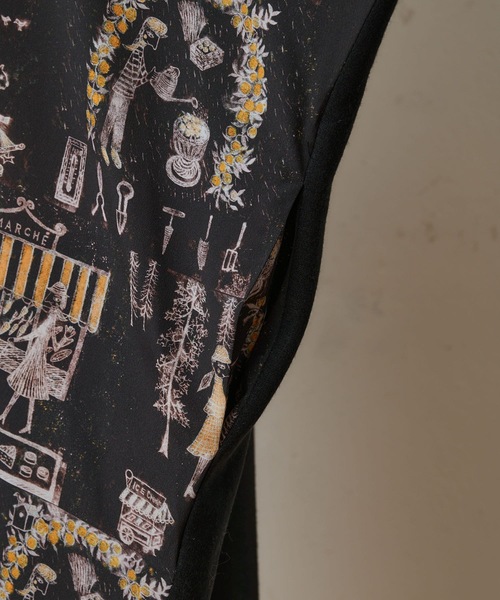 BEARDSLEY(ビアズリー)の「Houseworkマルワンピース(ワンピース・レディース・ブラック/アイボリー・FREE)」の15枚目の写真