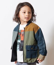 BREEZE | リバーシブルキルトジャケット(ノーカラージャケット)