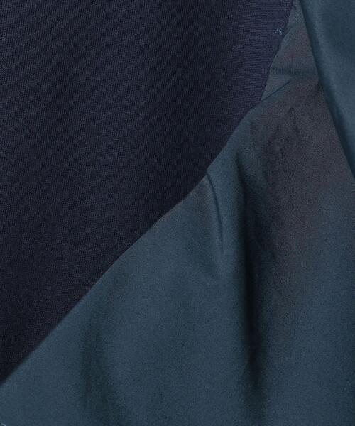 FLICKA（フリッカ）の「＜FLICKA（フリッカ）＞コンビ フリルスリーブ ワンピース ■■■▲（ワンピース・レディース・ネイビー/ブラック・FREE）」の5枚目の写真