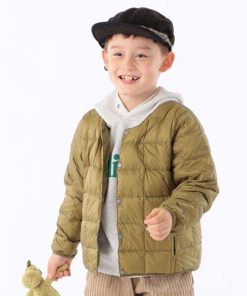 KAVU(カブー)の「KAVU:フリース ストラップ キャップ(キャップ・キッズ・ライトブルー/パープル/ブラック・ONE SIZE)」の5枚目の写真