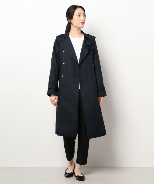Te chichi（テチチ）の「トレンチコート（トレンチコート・レディース・ブルー/ネイビー/ベージュ・MEDIUM/SMALL）」の7枚目の写真