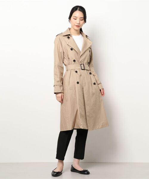 Te chichi（テチチ）の「トレンチコート（トレンチコート・レディース・ブルー/ネイビー/ベージュ・MEDIUM/SMALL）」の8枚目の写真