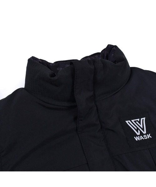 WASK（ワスク）の「WASK/無地 + 柄 リバーシブル ダウンジャケット (100~160cm)（ダウンジャケット/コート・キッズ・レッド/ベージュ/ブラック・160/150/140/100/110/120/130）」の16枚目の写真