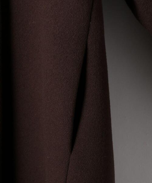 EMMEL REFINES（エメルリファインズ）の「＜EMMEL REFINES（エメル リファインズ）＞EM テントライン コート（その他アウター・レディース・ダークブラウン/オリーブ/ナチュラル・S/M）」の8枚目の写真