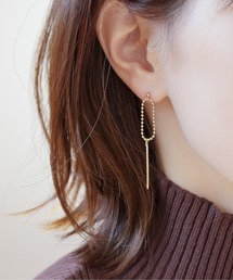 Meach.（ミーチ）の「【Meach.】14kgfシンプルゴールドピアス（ピアス（両耳用）・レディース）」